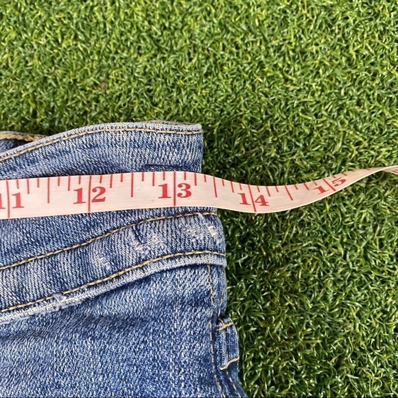 Hudson Jeans Denim Blue Pencil Skirt Front Split - Picture 12 of 12